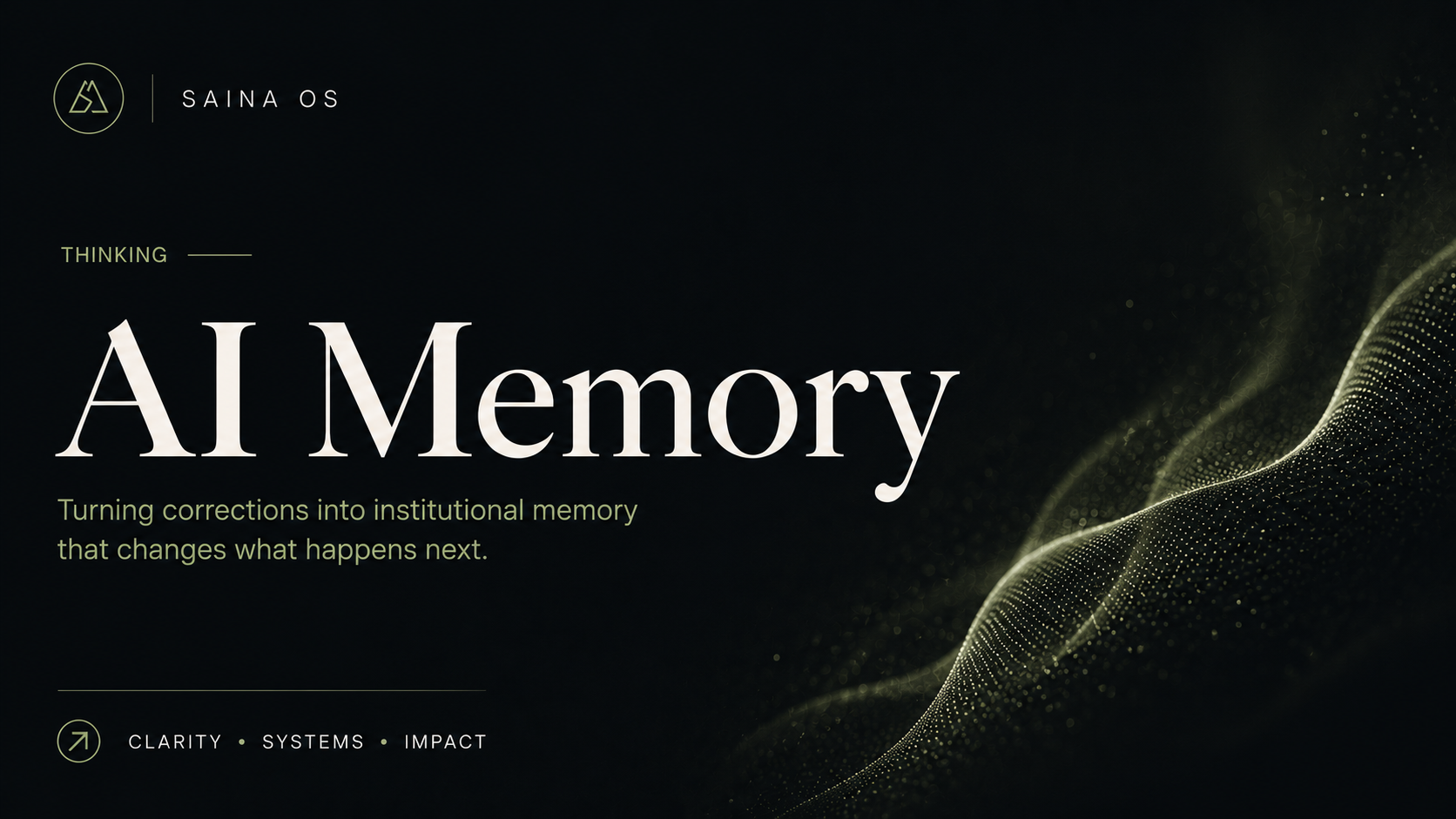 Most AI Teams Are Solving the Wrong Memory Problem